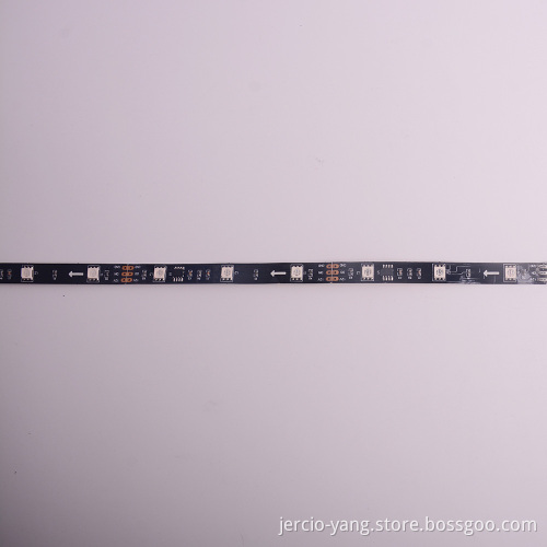 JERCIO. 10l-30led external WS2811 IC, 5050RGB lamp light colored soft lamp strip, adhesive waterproof